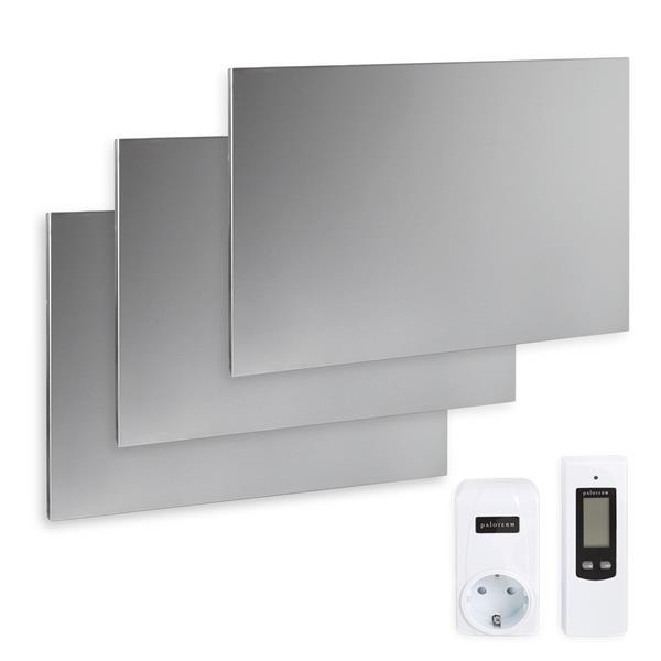 Komplettset Infrarotheizung 900 Watt, inkl. Thermostat