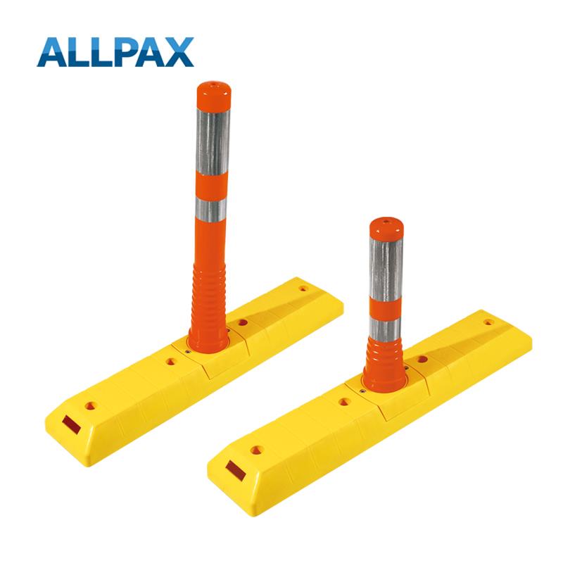Geleidedrempel met flexipalen, klein of groot