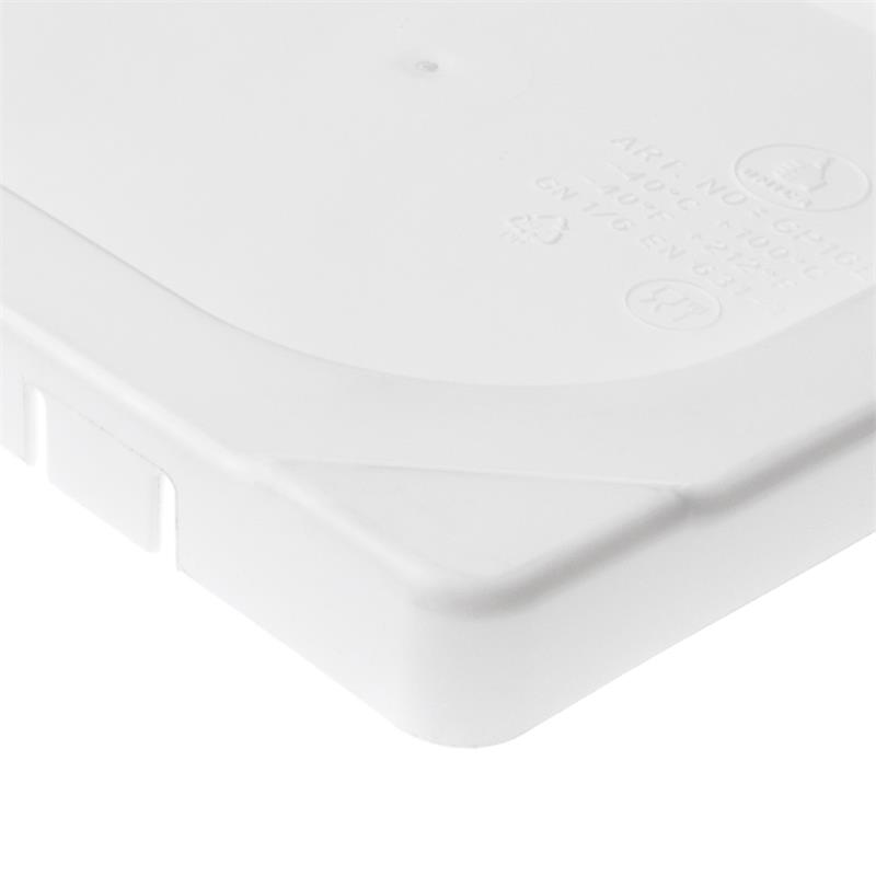 Polypropylen GN-Deckel Ecke