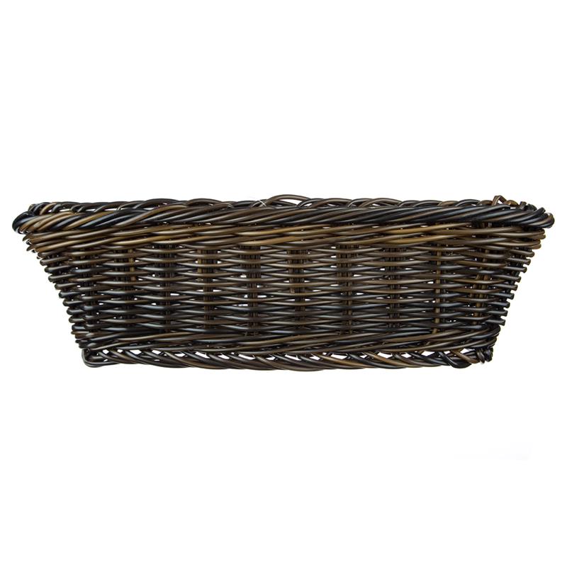 GN Korb -PROFI LINE-, schwarz/braun 10 cm hoch, 6 Größen