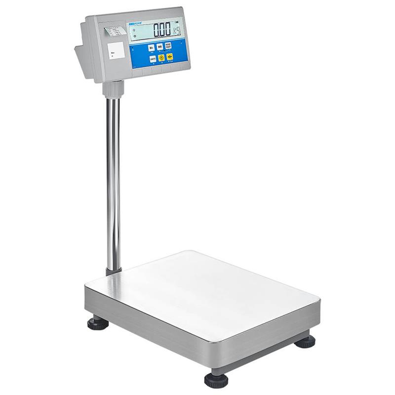 BKT Plattformwaage 300 kg / 0,02 kg, 150 kg / 0,01 kg u. v. m. Edelstahl mit Drucker RS-232 PLU Inventur - Plattform Waage kaufen