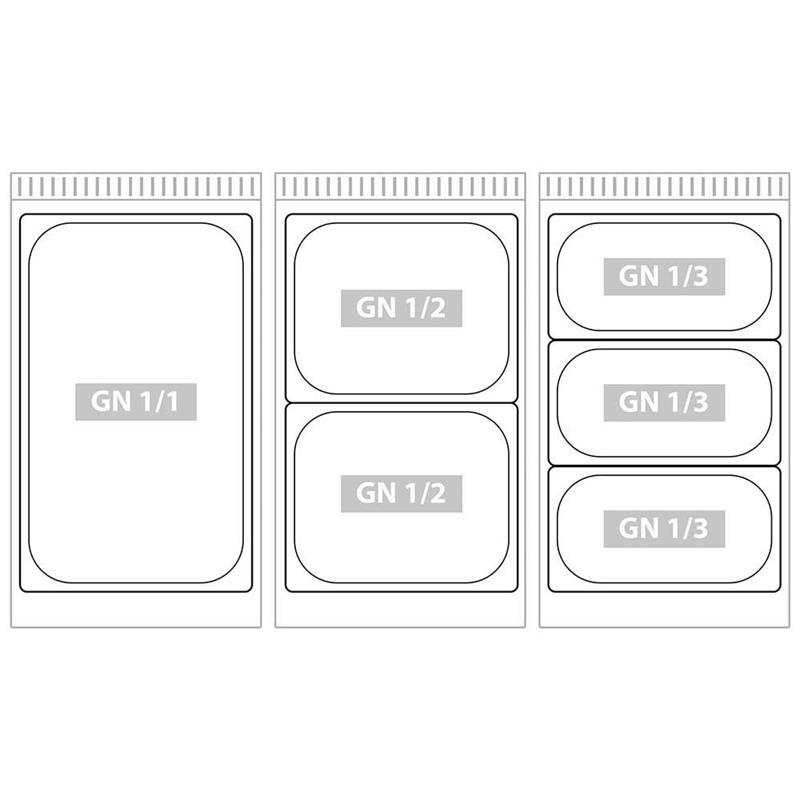 Großansicht der Bildergalerie Elektro-Bain-Marie, GN 2/1 oder GN 1/1