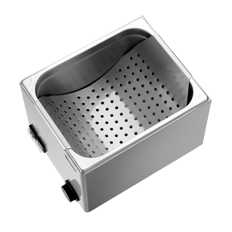 Pommeswärmer mit Wärmebrücke - 850 W | Wärmebrücke | Warmhalten