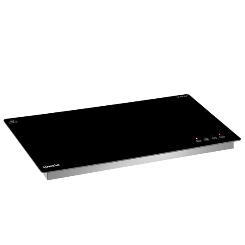 Warmhalteplatte WP230S-EB 1/1S Schwarz, 3 Stufen, GN 1/1, Auftisch & Einbau
