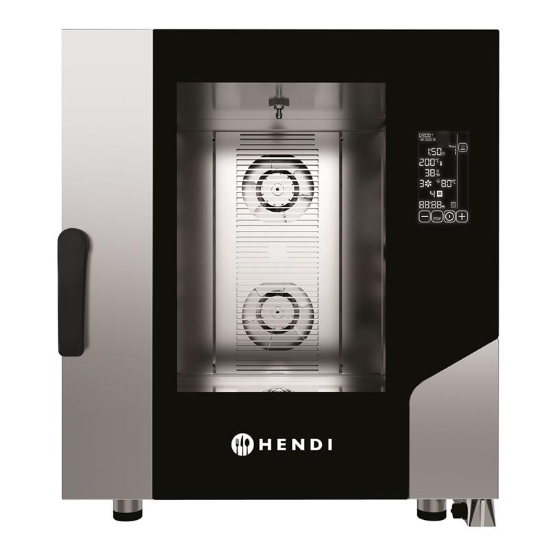 Konvektions-Dampfgarer CONTACT 7x oder 11x GN 1/1, Edelstahl, Touchscreen, Reinigungsfunktion