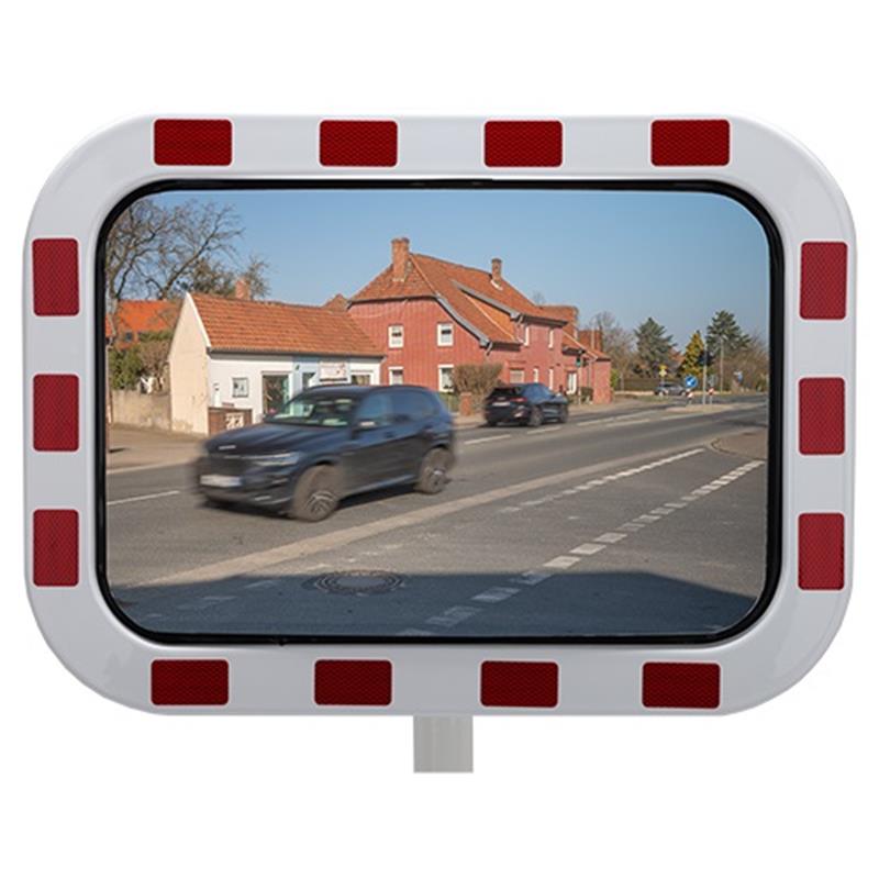 Grote weergave in galerie Acryl verkeersspiegel London met RA2-reflectiefolie