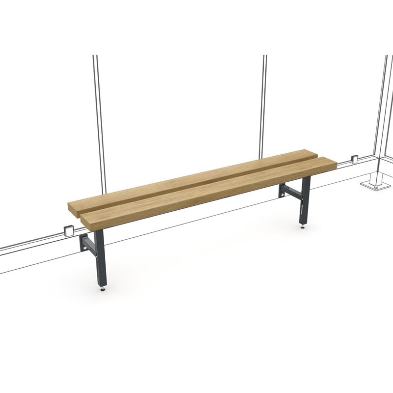 Raucherunterstand Set Black Edition, 2165 x 2165 x 2510 mm, mit Grünbedachung