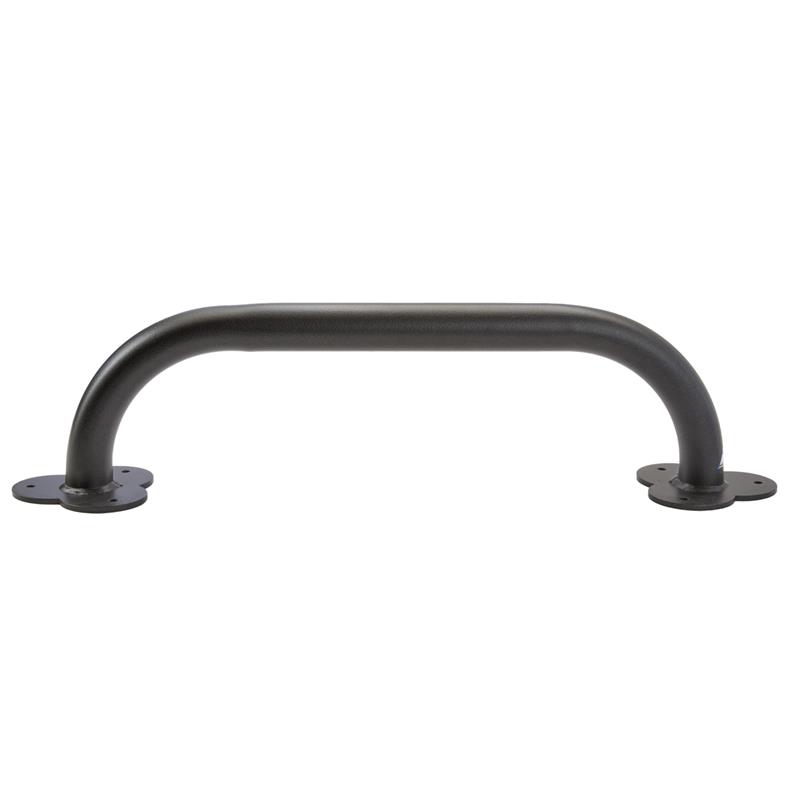 Absperrbügel für Lastenfahrrad, Stahl Ø 50 mm, grau
