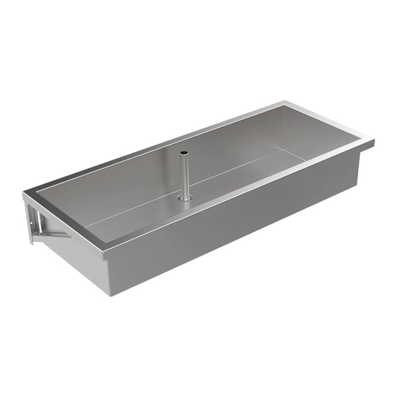 Arbeits-/Mehrzweckbecken wandhängend mit Standrohrventil 1500 mm
