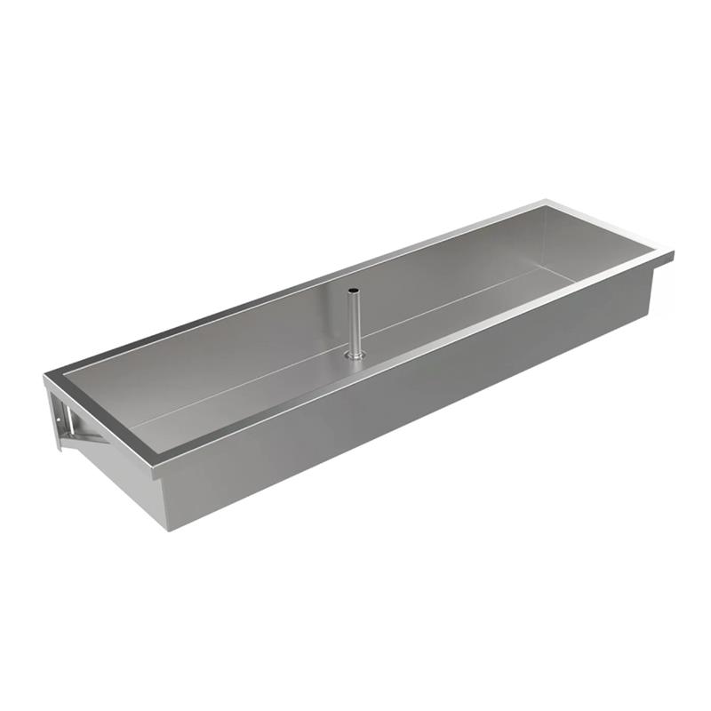 Arbeits- / Mehrzweckbecken wandhängend mit Standrohrventil 2000 mm