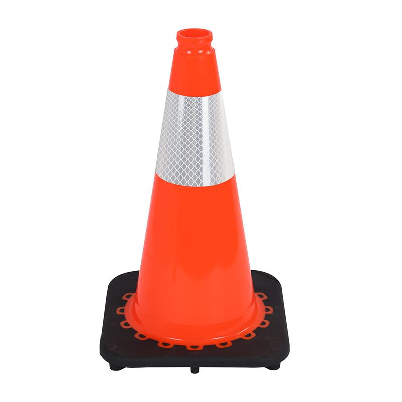 Leitkegel mit Reflektor 45 cm, PVC