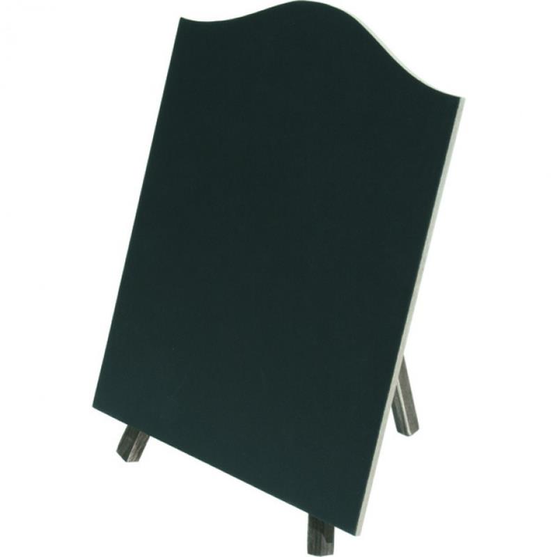 Tischaufsteller Tafel 20x17 Cm Braun