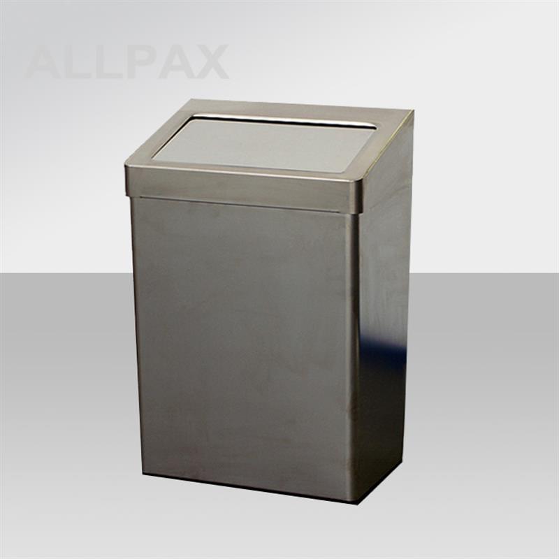 Grote weergave in galerie Afvalbak met automatische klep, 60 liter