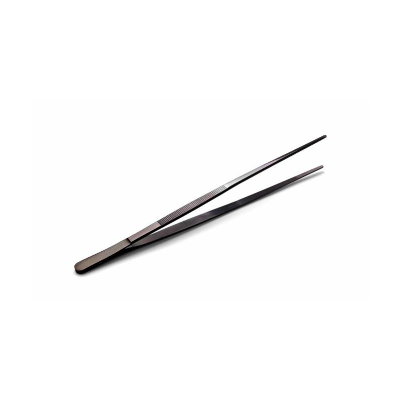 HENDI Pinzette 30 cm schwarz Edelstahl langlebig