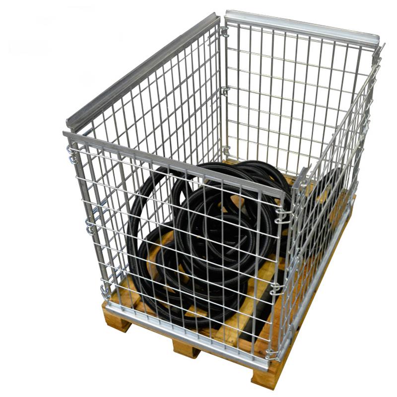 Gitterbox XL LxBxH 1200 x 800 x 1000 mm, faltbar, verzinkt