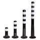 ALLPAX Flexipoller, zwart met zilver, 80 mm diameter