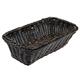 GN Korb -PROFI LINE-, schwarz/braun 10 cm hoch, 6 Größen