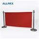 ALLPAX caféafzetting Set rood, 180 cm