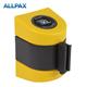 STOPPO afzetband XL voor muursysteem - trekband geel-zwart gestreept