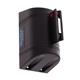 STOPPO XL Magnet Absperrband gelb schwarz 3 m, Wandkassette schwarz