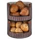 Brot- und Obstkorb