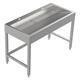 Bodenstehende Waschrinne Edelstahl 1200 mm – 2 Waschplätze
