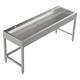Bodenstehende Waschrinne Edelstahl 1800 mm – 3 Waschplätze