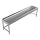 Bodenstehende Waschrinne Edelstahl 2800 mm – 4 Waschplätze